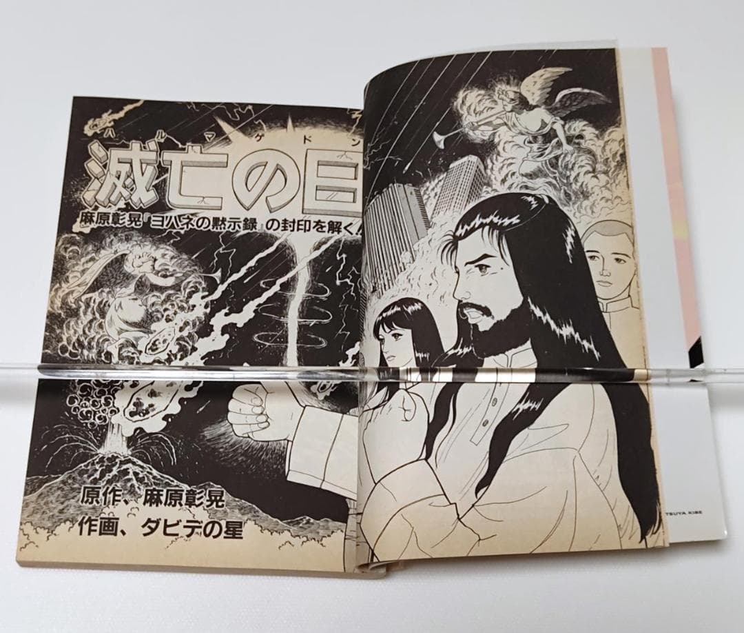 希少 良品 滅亡の日「黙示録大預言」の秘密のベールを剥ぐ オウムコミックス 初版