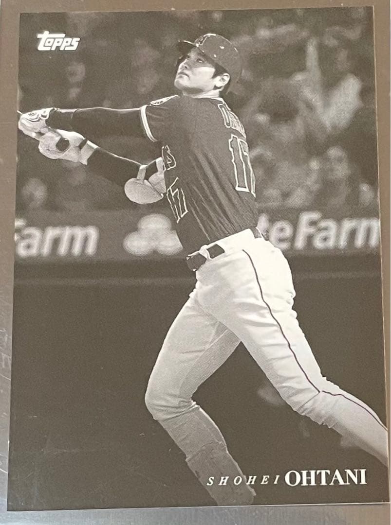 大谷翔平　topps now ネット限定 モノクロカード エンゼルス　WBC