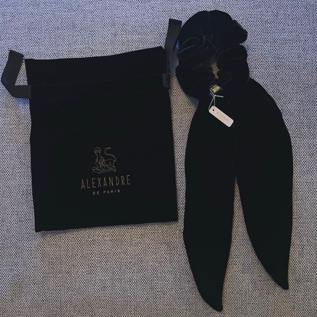 アレクサンドルドゥパリ ベロア シュシュ 滝沢眞規子 大人ヘアアレンジ】タキマキ的使いやすさNo1ヘアアクセ！簡単アレンジ