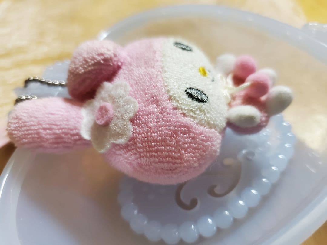 ◆マイメロ【My Melody◇カオマルマスコットホルダー】新品タグ付き◆