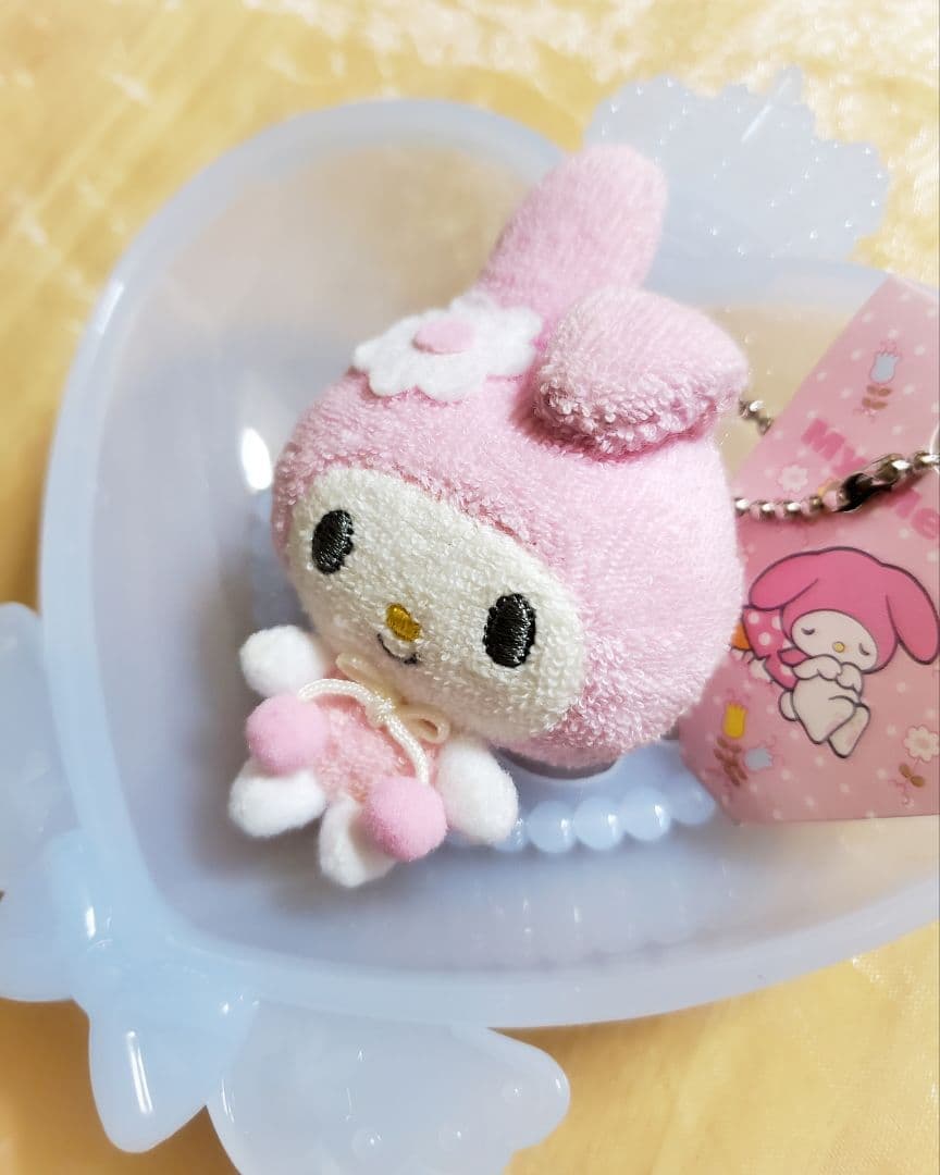 ◆マイメロ【My Melody◇カオマルマスコットホルダー】新品タグ付き◆