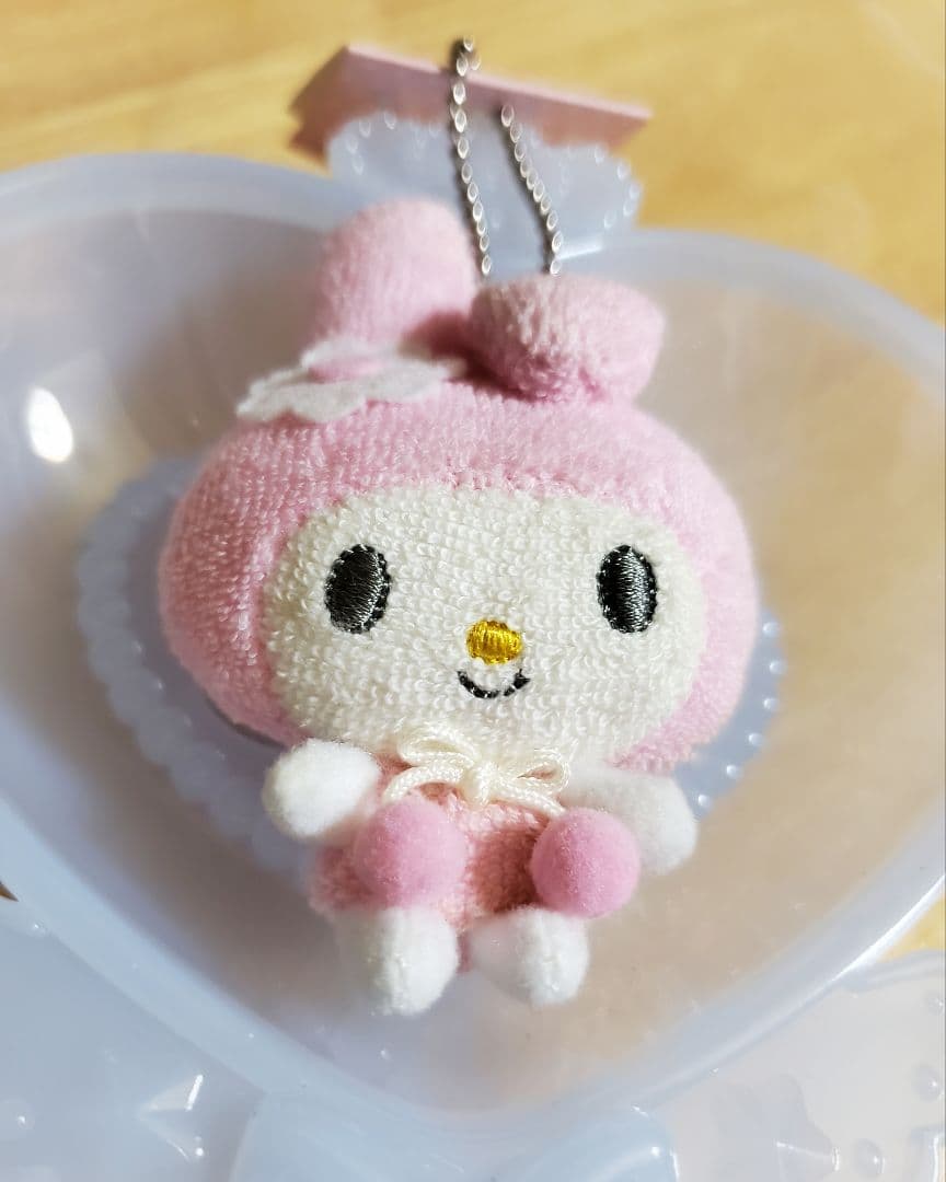 ◆マイメロ【My Melody◇カオマルマスコットホルダー】新品タグ付き◆