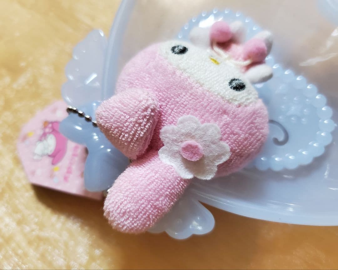 ◆マイメロ【My Melody◇カオマルマスコットホルダー】新品タグ付き◆