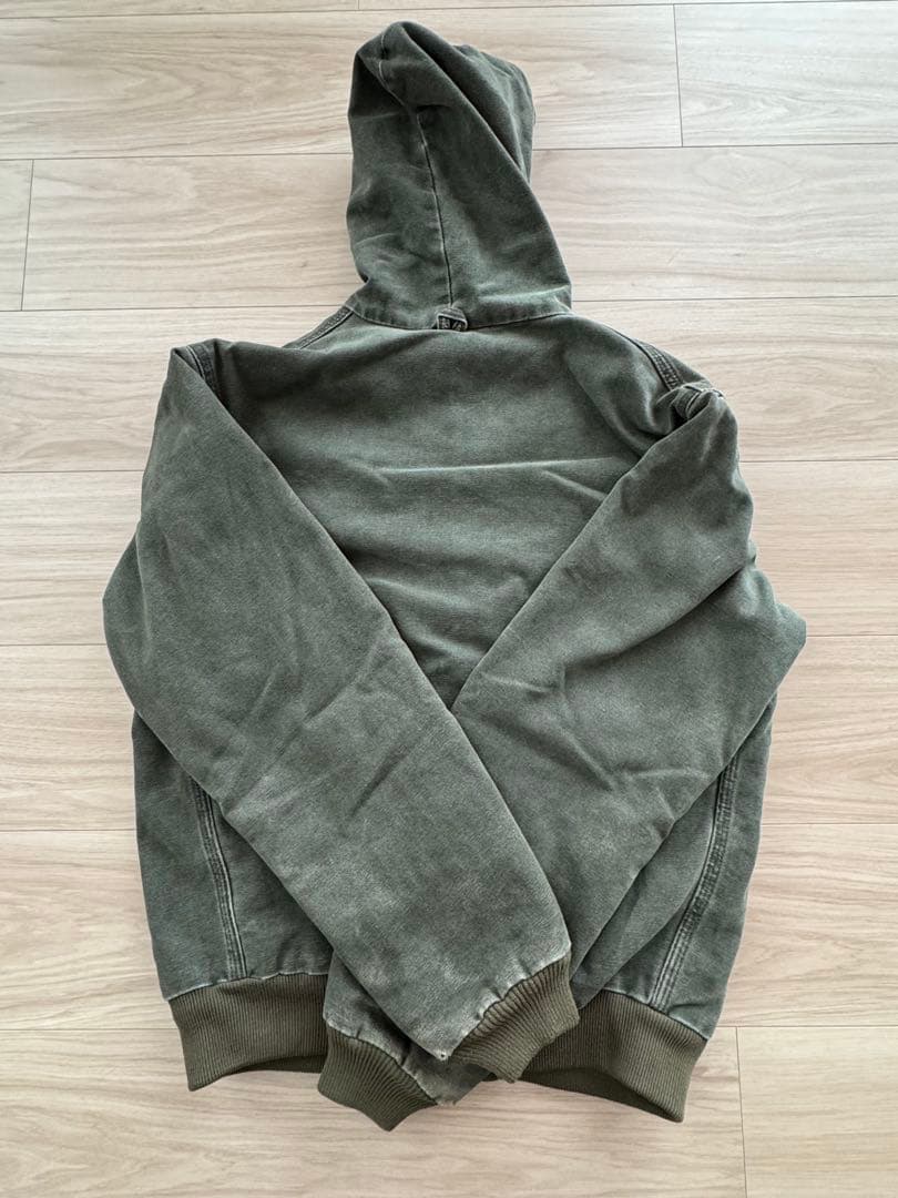 Carhartt アクティブジャケット オリーブグリーン - メルカリ