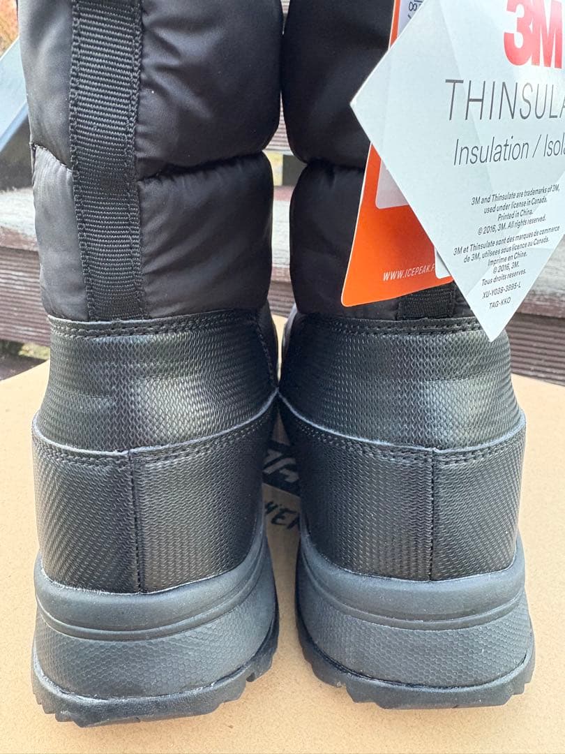 新品未使用】ICEPEAK 28cm スノーブーツ AISSA MS ブラック - メルカリ