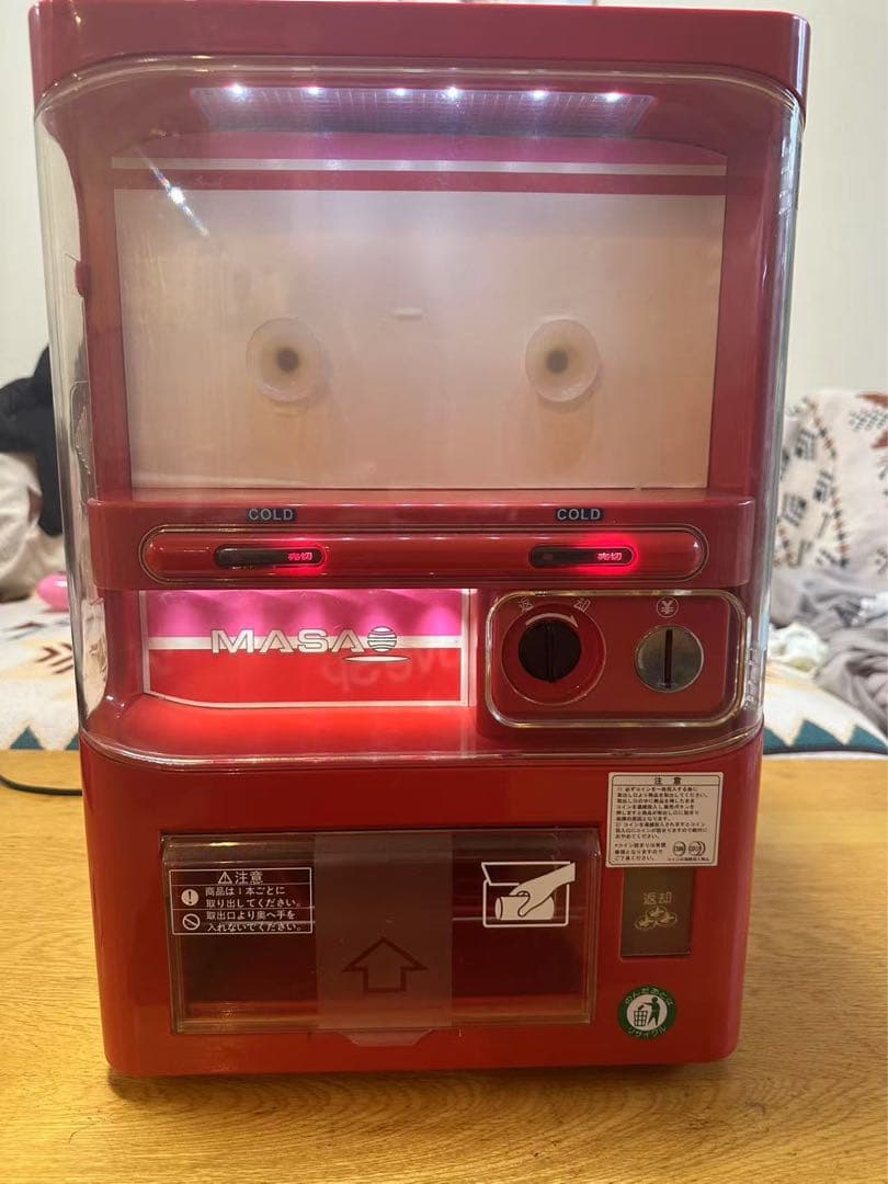 マサオコーポレーション保冷庫 MSO-016R（赤）ミニ自動販売機 マサオコーポレーション 自動販売機型保冷庫 MSO-016R が入荷致しまし