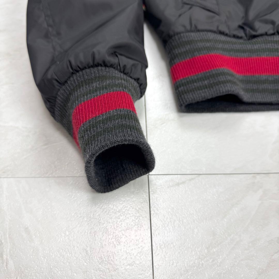 極美品 グッチ トムフォード期 MA1 ナイロンジャケット シェリーライン