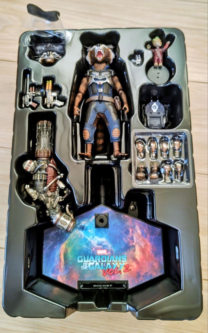 【開封美品】ホットトイズ　DX版　ロケット　ガーディアンズオブギャラクシー2