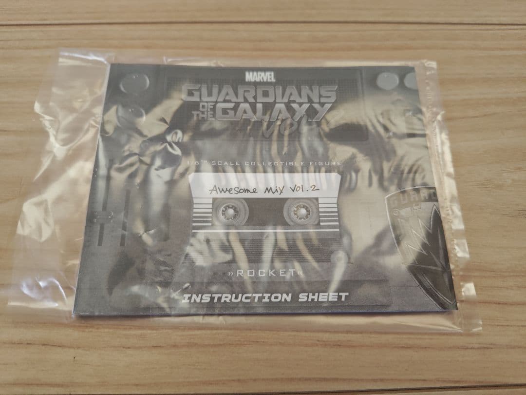 【開封美品】ホットトイズ　DX版　ロケット　ガーディアンズオブギャラクシー2