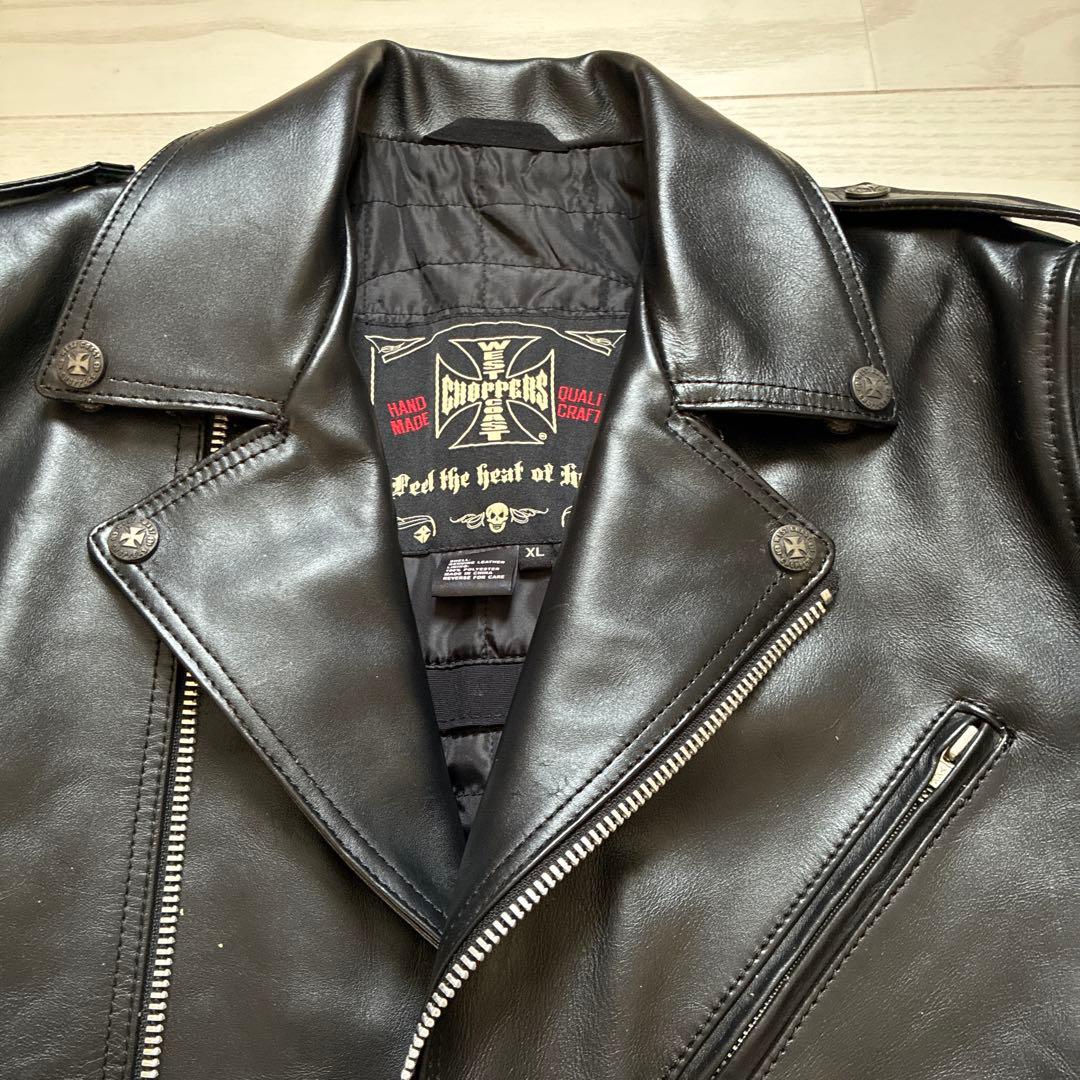 ウェストコーストチョッパーズ レザー 革ジャン サイズXL - メルカリ