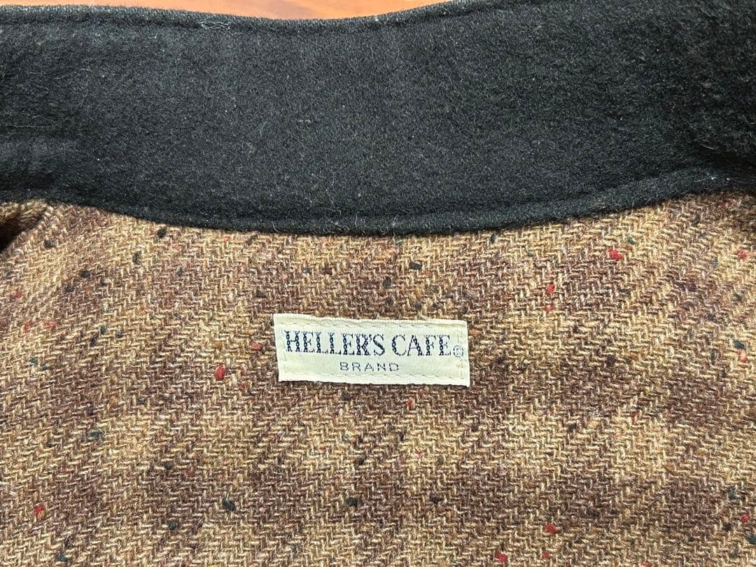 Heller's cafe ヘラーズカフェ モーターサイクルジャケット 38 - メルカリ