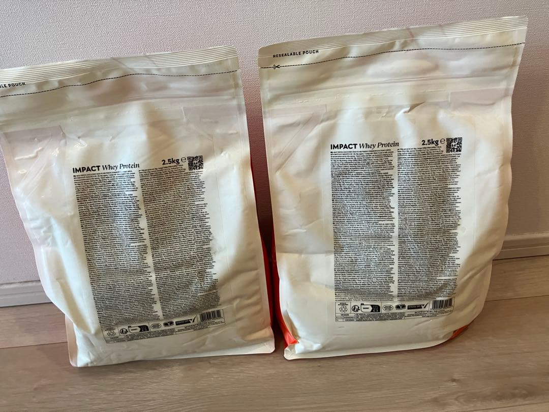 マイプロテイン　ホエイ プロテイン ストロベリークリーム　2.5kg ×2