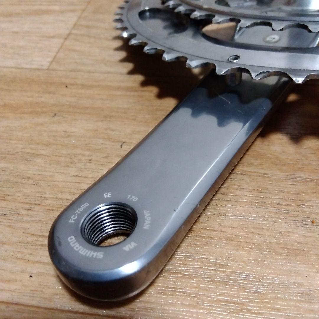 シマノ 2×10速用 クランクセット FC−7800 DURA-ACE DURA-ACE デュラエース