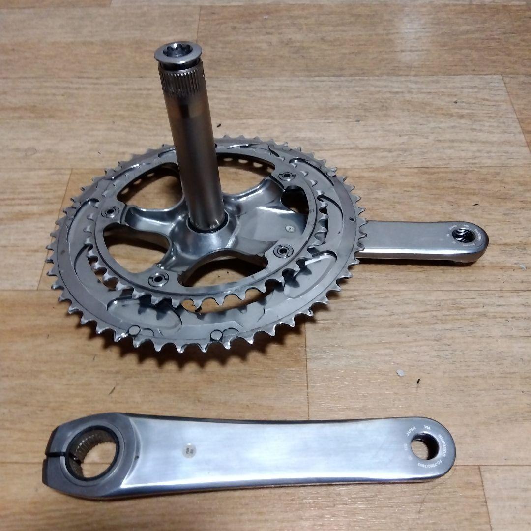 シマノ 2×10速用 クランクセット FC−7800 DURA-ACE DURA-ACE デュラエース