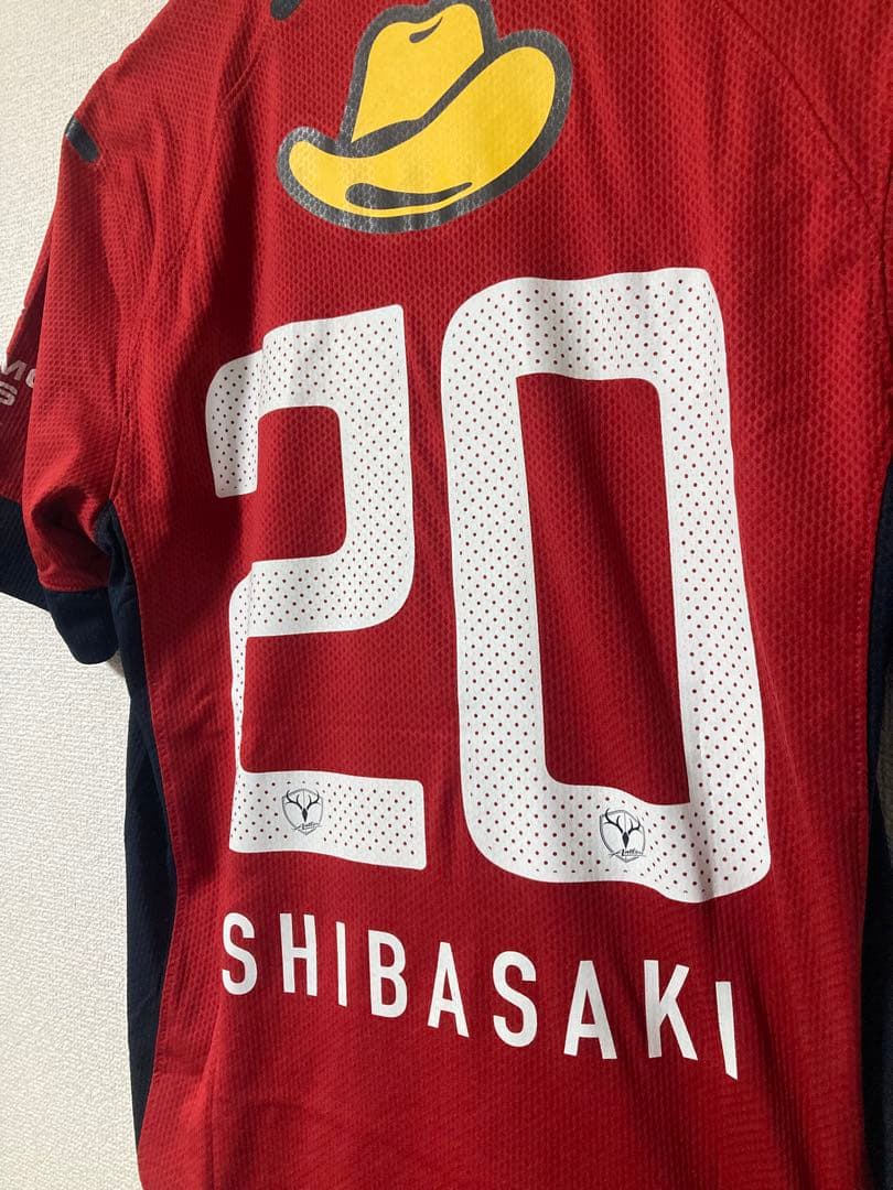 22:00まで¥4000円引き 柴崎岳2012年 鹿島アントラーズ ユニフォーム