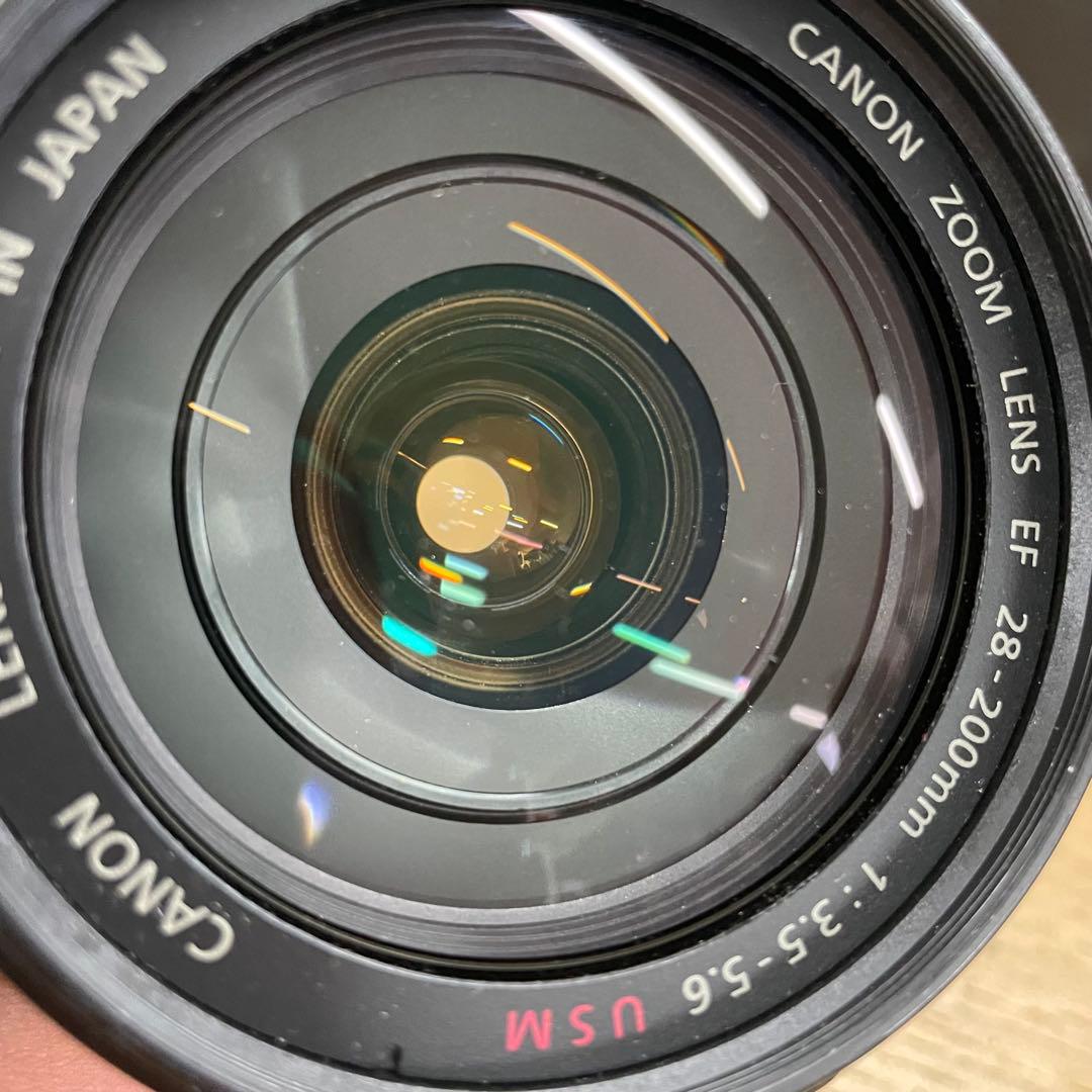 動作品Canon EF 28-200mm F3.5-5.6 USM ズームレンズ