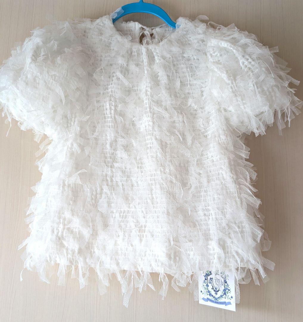 SEVEN TEN by MIHO KAWAHITO フリンジチュールトップス - メルカリ