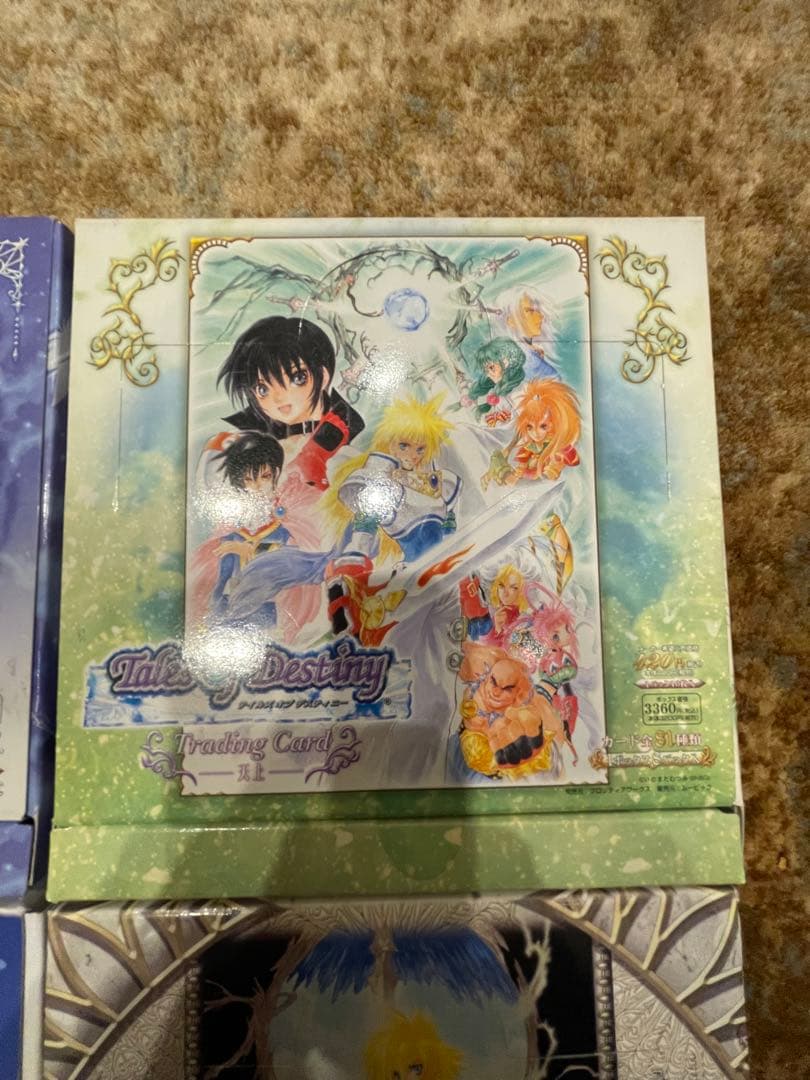 新品 未開封 4点セット BOX カード テイルズ オブ デスティニー