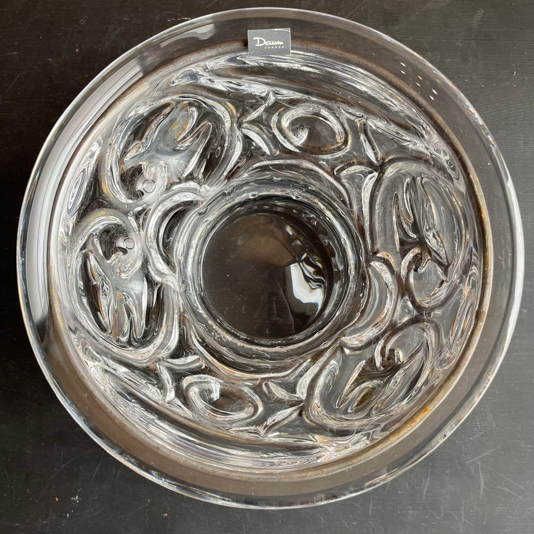 超希少」クリスタルガラス ボウル ドーム クペリエール アイアン 工藝