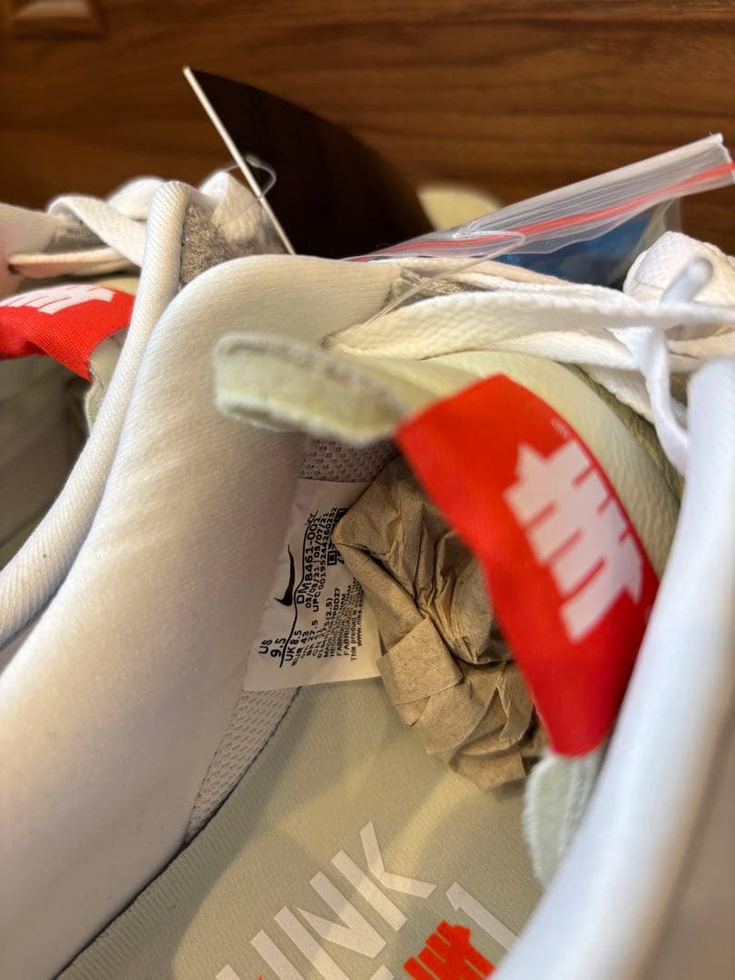 靴 NIKE AIR FORCE1 LOW SP UNDEFEATED 27.5cm