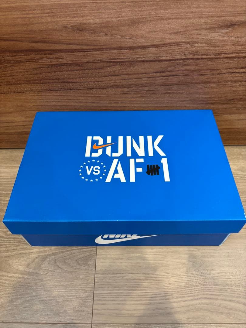 靴 NIKE AIR FORCE1 LOW SP UNDEFEATED 27.5cm