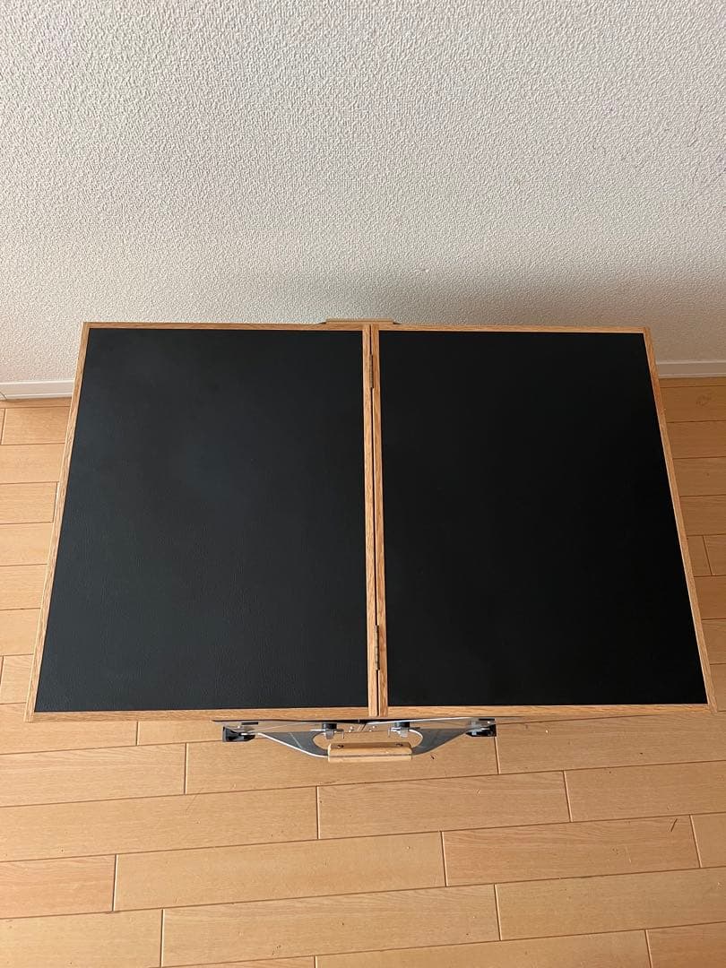 バタフライテーブル】シェルコン50用 レール土台付 オーク