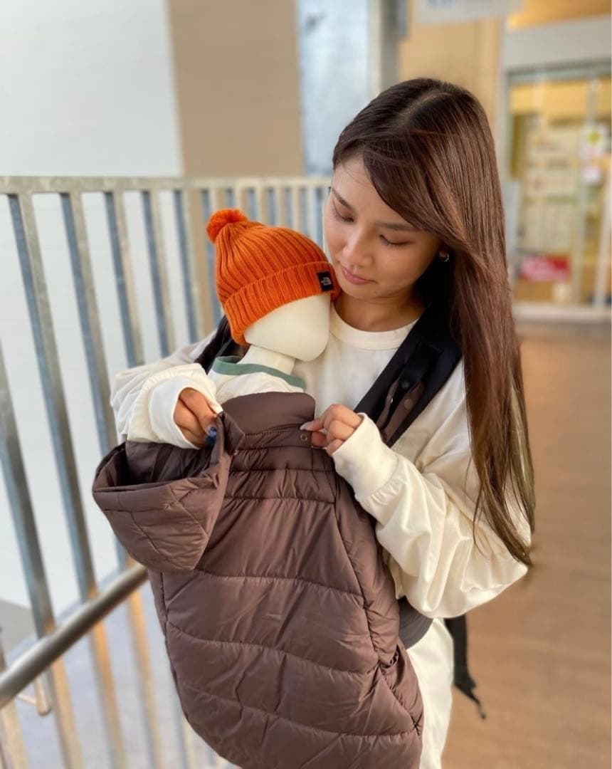 ノースフェイス ブランケット ベビー ブラウン 茶色 シェル - メルカリ