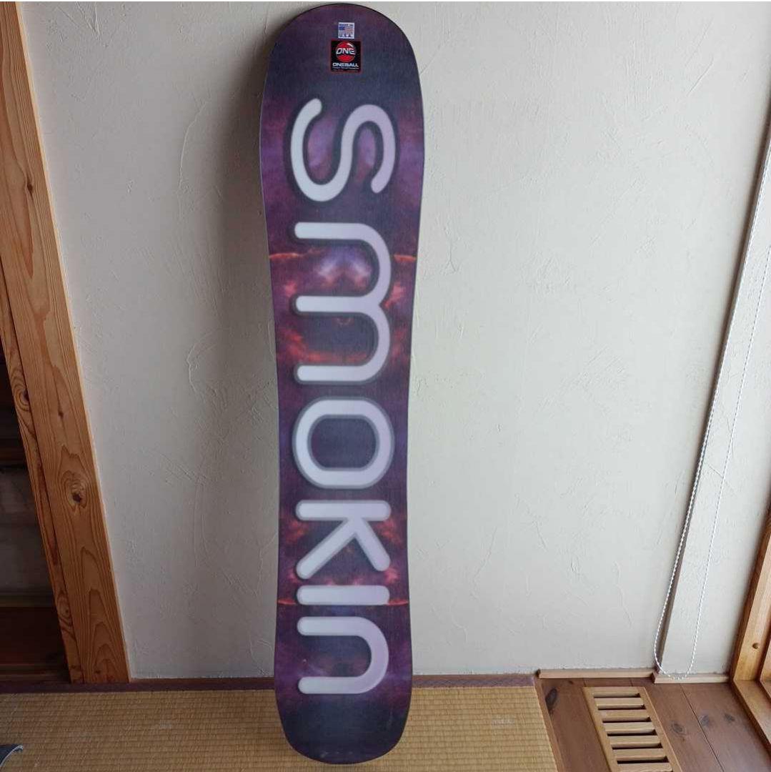 SMOKIN スノーボード 148 未使用 バック・トゥ・ザ・フューチャー風