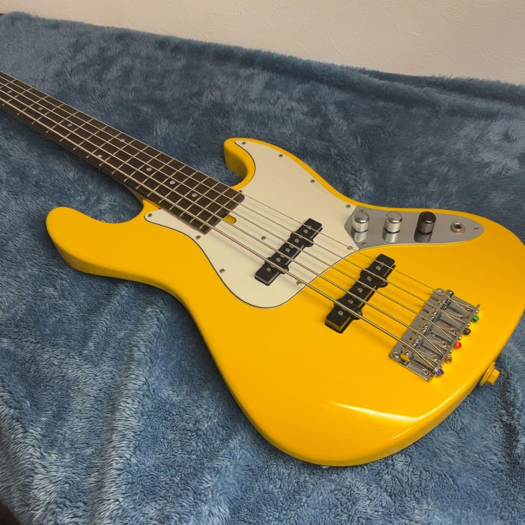 Bacchus WOODLINE WL-501 / 5弦エレキベース（イエロー） WL-501 (Bacchus)