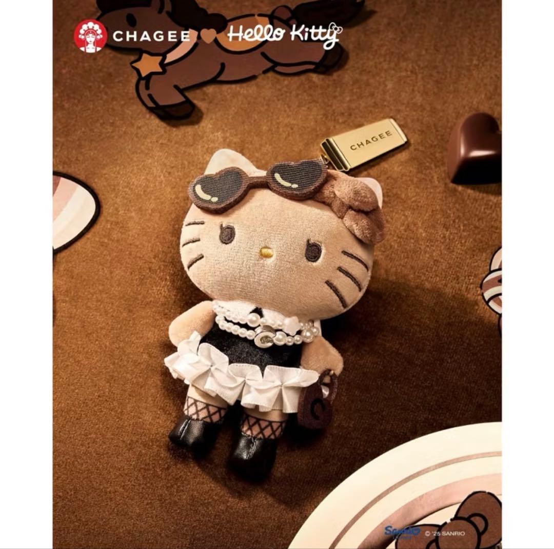 CHAGEE Hello Kitty ぬいぐるみ マスコット ヘアピン