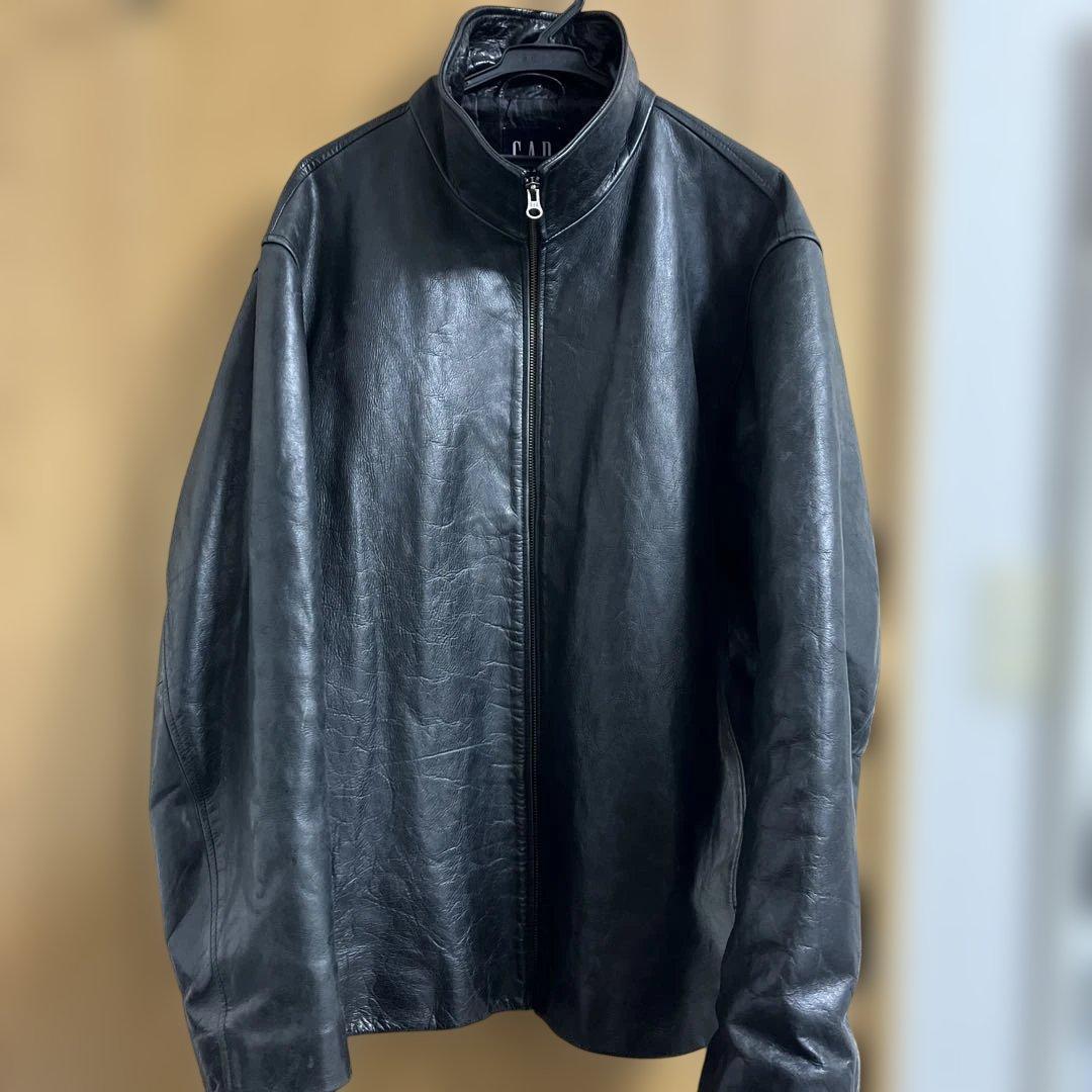 90s old gap レザージャケット 90s GAP オールド ギャップ 肉厚 レザー ジャケット L ダークブラウン