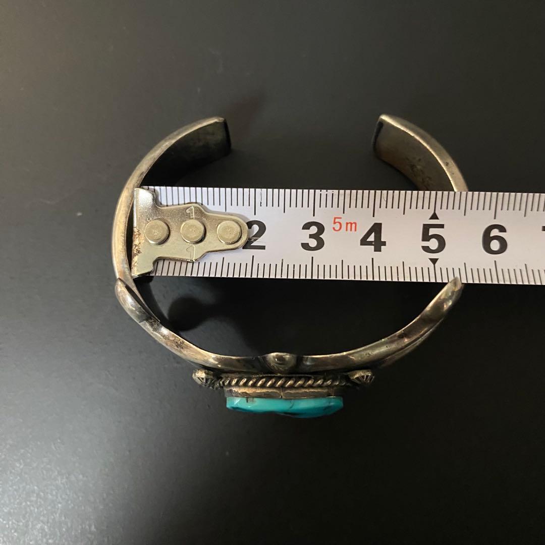 ターコイズ バングル ナバホ アメカジ トルコ石 ターコイズブルー