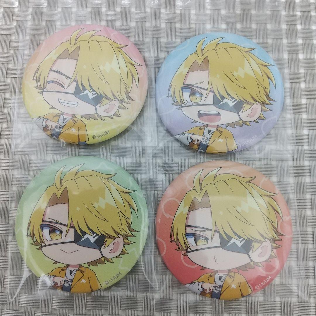 カラフルピーチ 】たっつん 未使用喜怒哀楽缶バッジ 4個セット - メルカリ