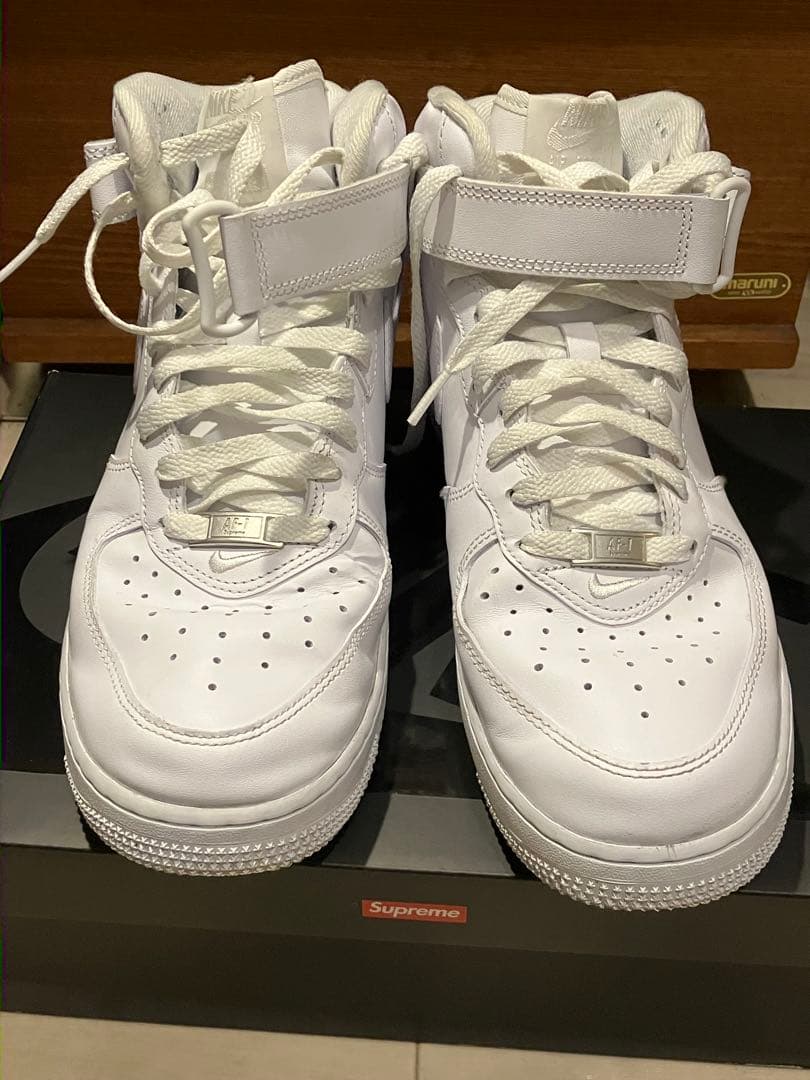 Supreme NIKE エアフォース1 mid 26.5cm