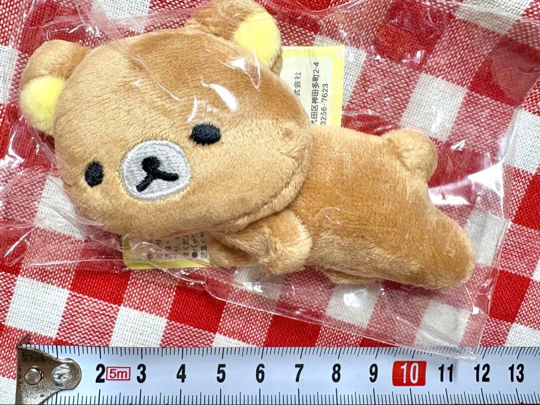 新品未開封　タグ付き　リラックマ ぬいぐるみバッジ　ピン　マスコット　激レア