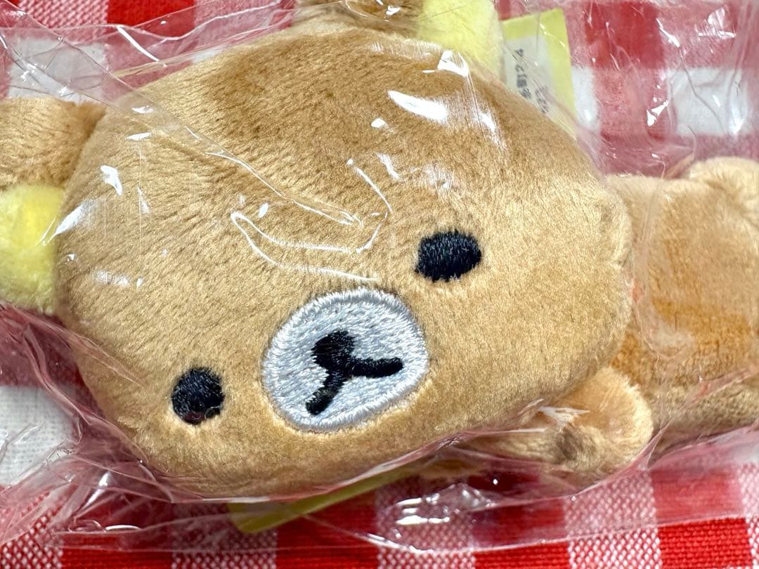 新品未開封　タグ付き　リラックマ ぬいぐるみバッジ　ピン　マスコット　激レア