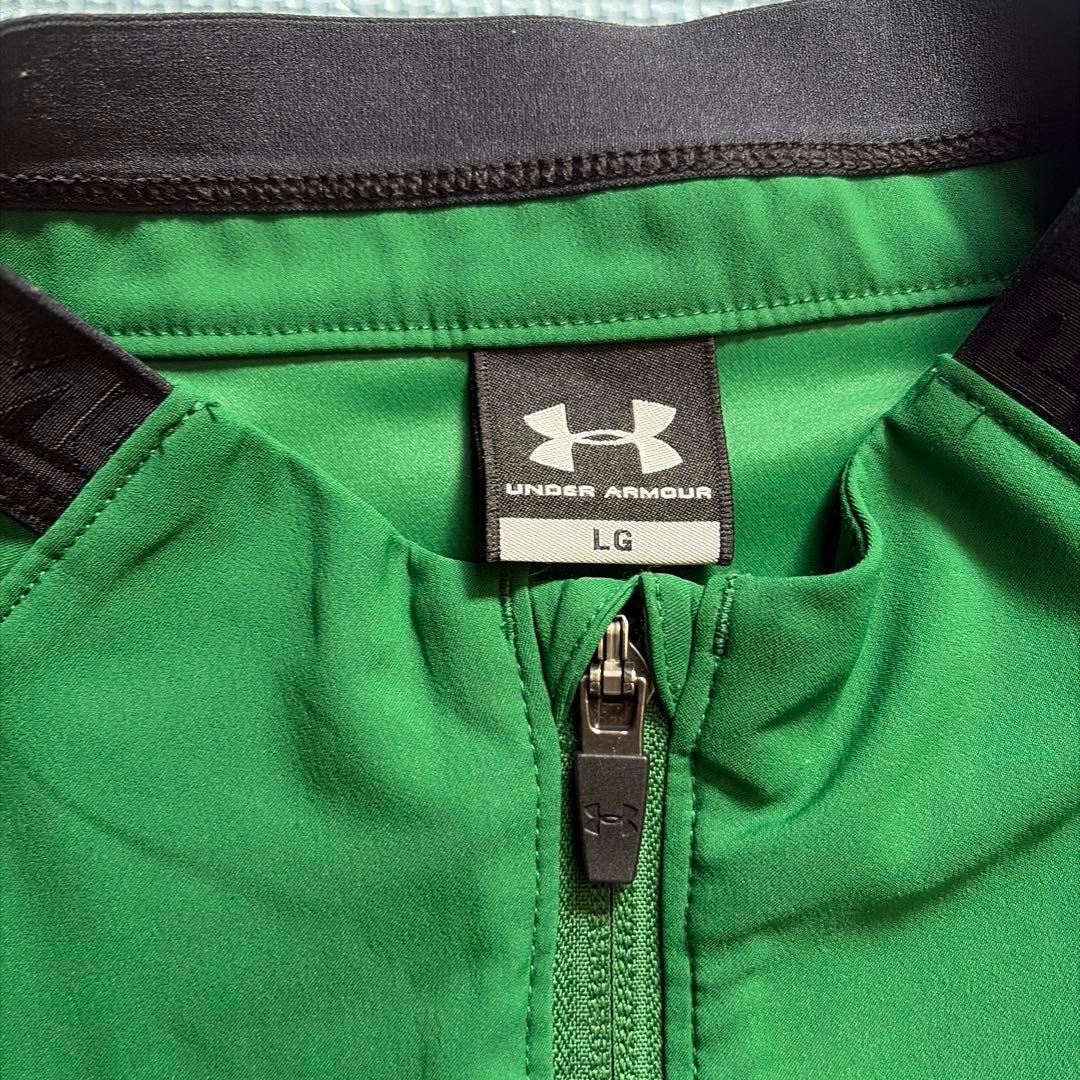 青森山田ジャージ UNDER ARMOUR グリーン ジャケット Lサイズ - メルカリ