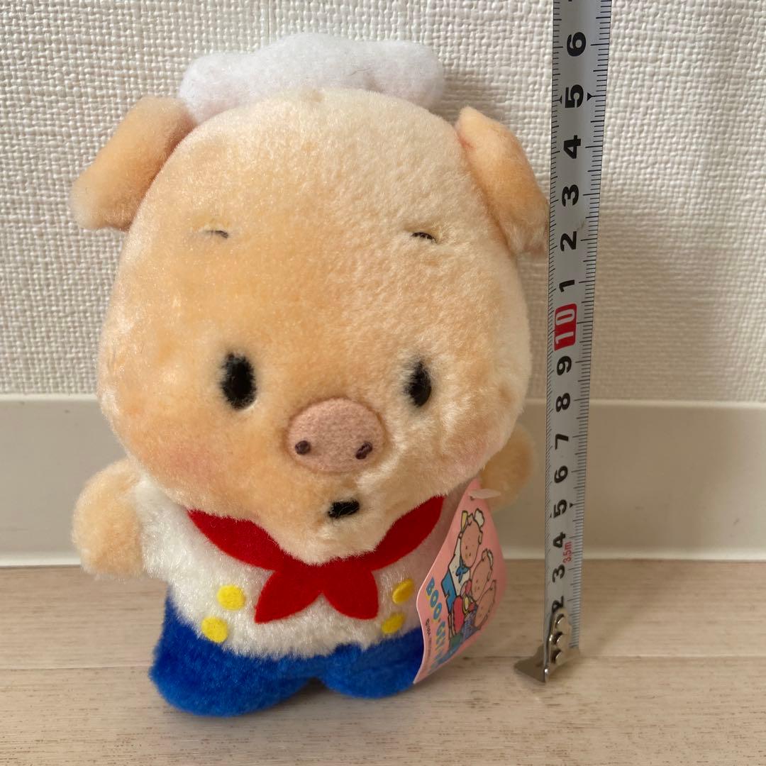 サンリオ　ブーギーウー　ウー　ぬいぐるみ　レトロ　ぶた　激レア　昭和平成　旧ロゴ