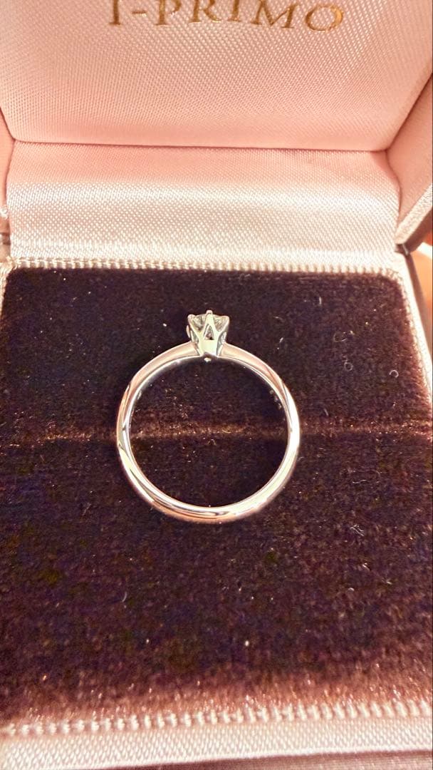 【週末価格】 I-PRIMO 婚約指輪　シリウス-S 7号　0.223ct