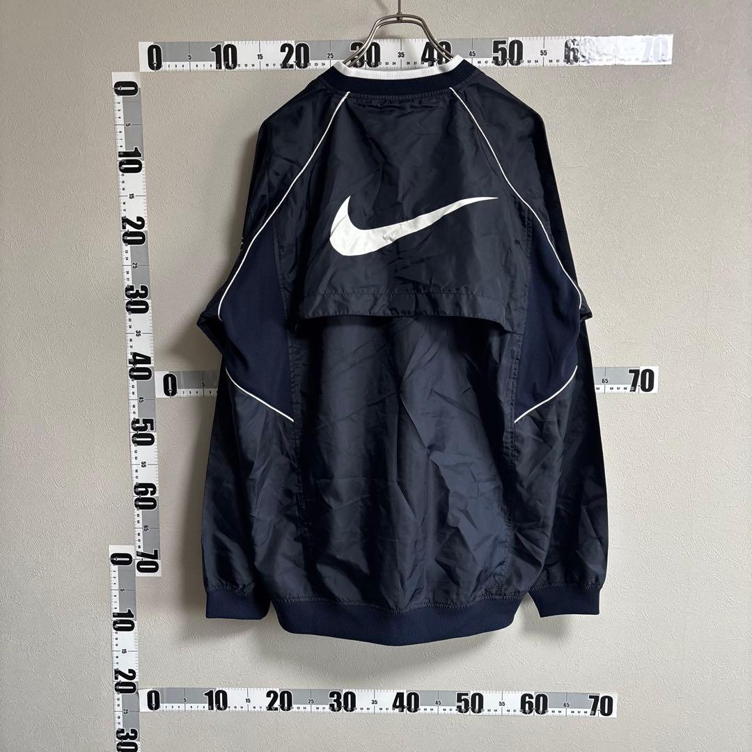 濃紺 ナイキ NIKE ピステ ナイロンジャケット ブルゾン XL ネイビー