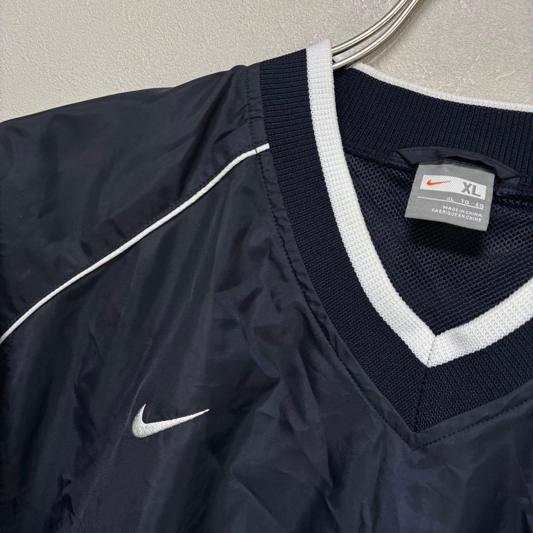 濃紺 ナイキ NIKE ピステ ナイロンジャケット ブルゾン XL ネイビー