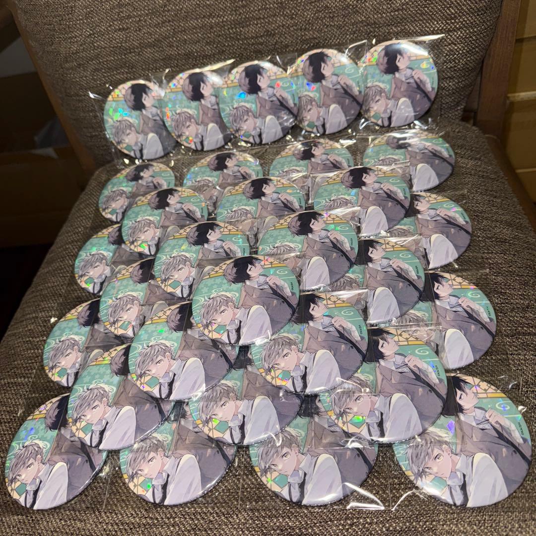 文豪ストレイドッグス c103 ホログラム缶バッジ 太宰治　中島敦　35点