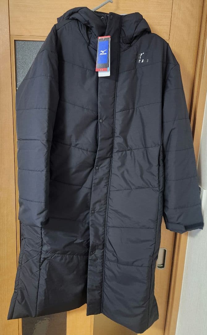 激安　新品　ミズノ　ブレスサーモ　ベンチコート　サイズL MIZUNO（ミズノ） ベンチコート メンズ ブランド ブレスサーモ