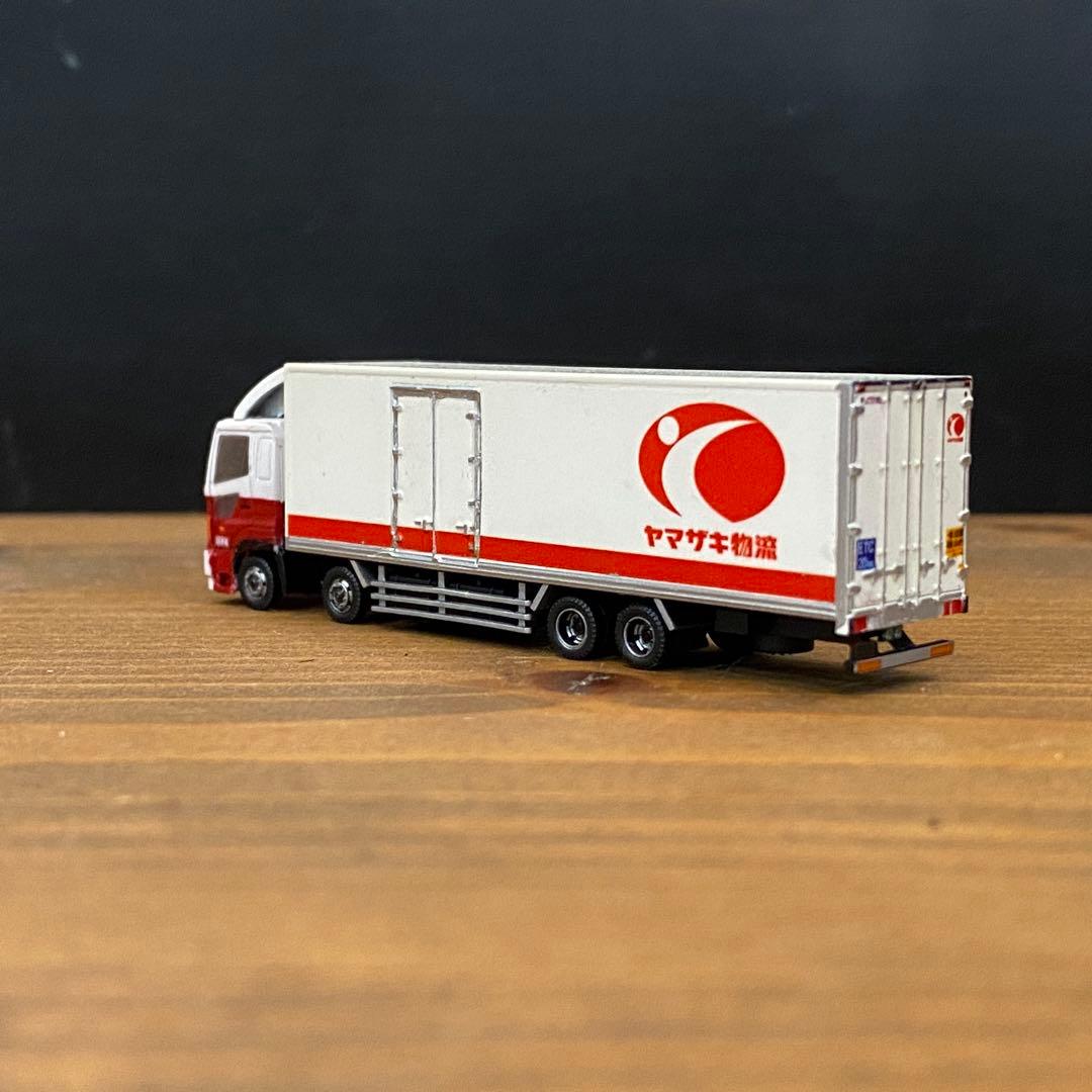 トラックコレクション ヤマザキ物流2台 新型プロフィアなど加工品 山﨑