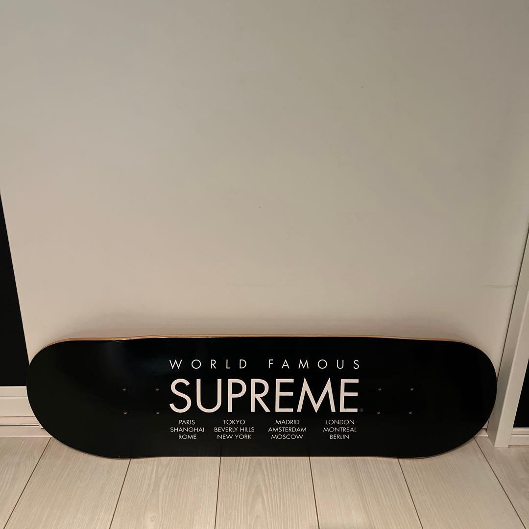 SUPREME ブラック スケートボードデッキ 楽天市場】【Supreme Smurfs Skateboard Black シュプリーム スマーフ