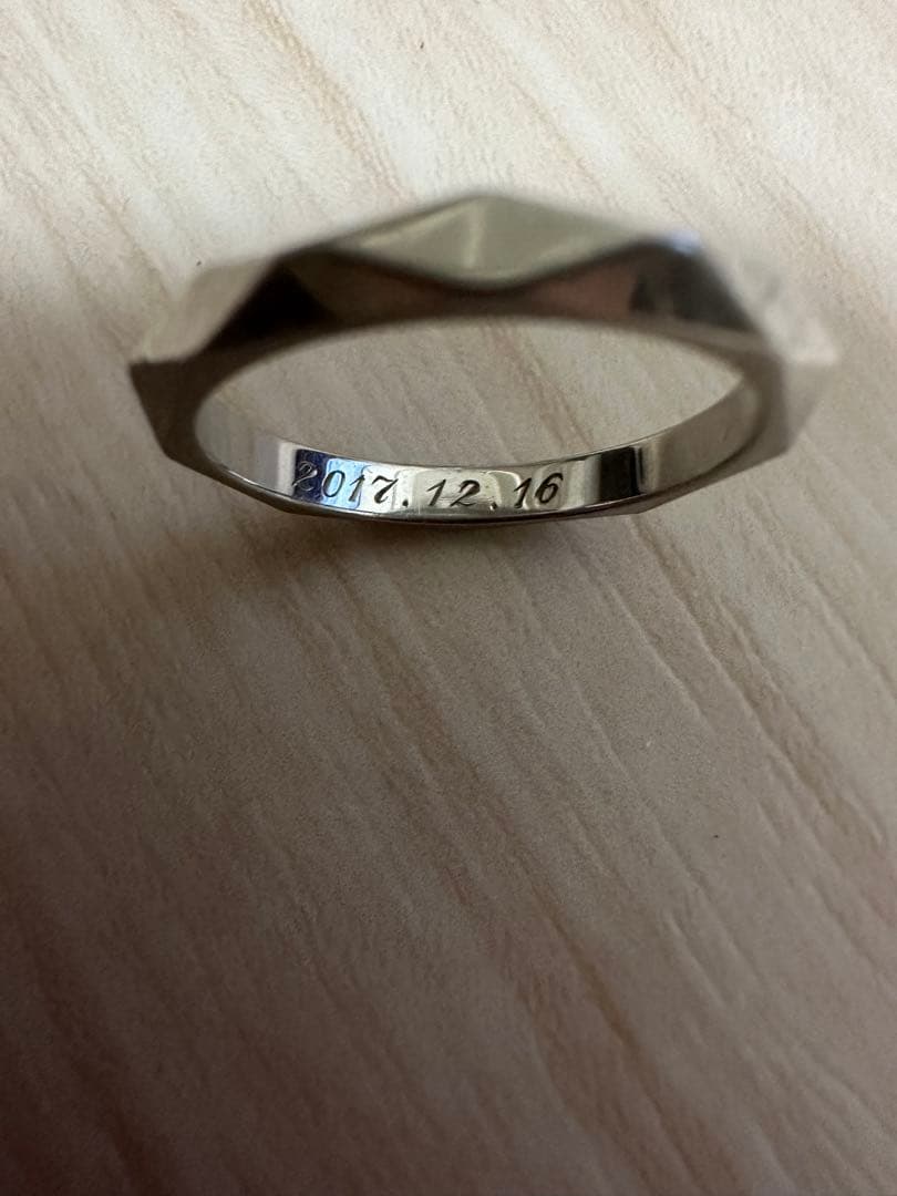 Boucheron ブシュロン ファセット スモール #46 リング・指輪 プラチナ