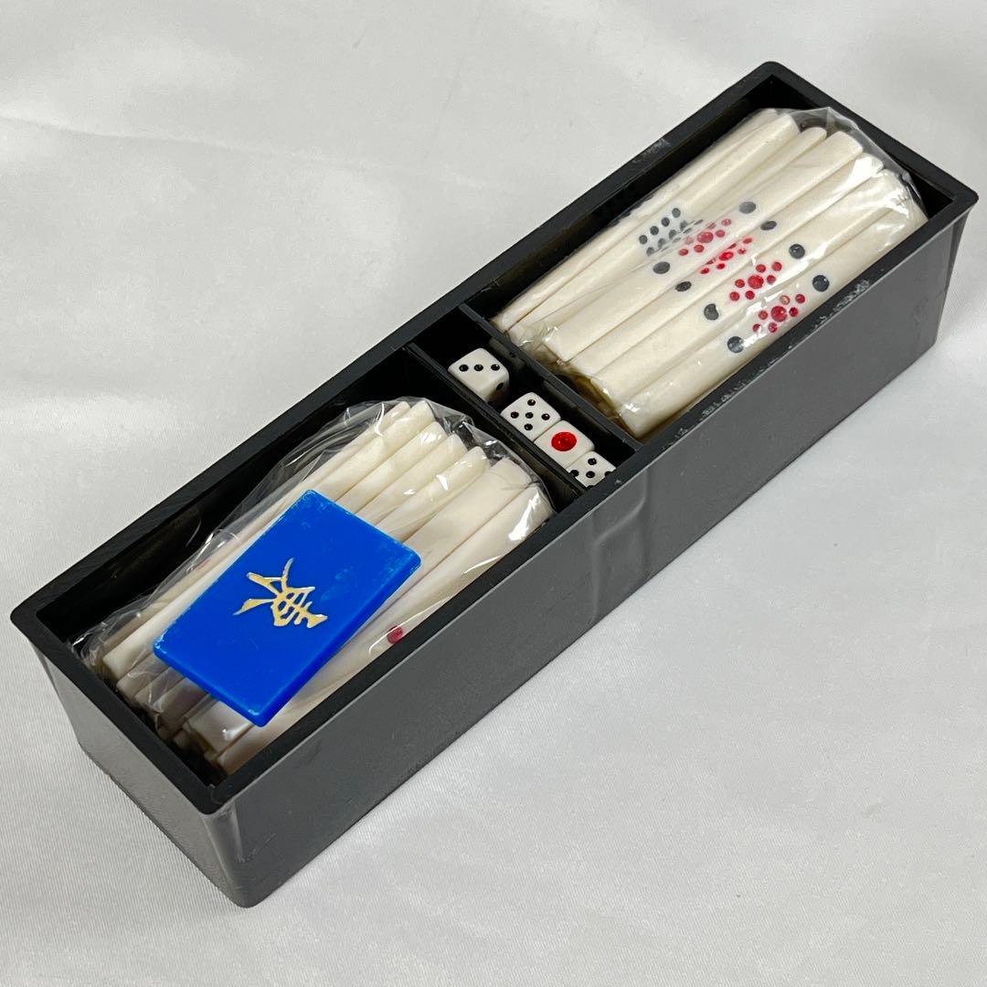 未使用 麻雀牌 麻雀 橿原麻雀 背面緑 中古 深彫り 地域 昭和レトロ