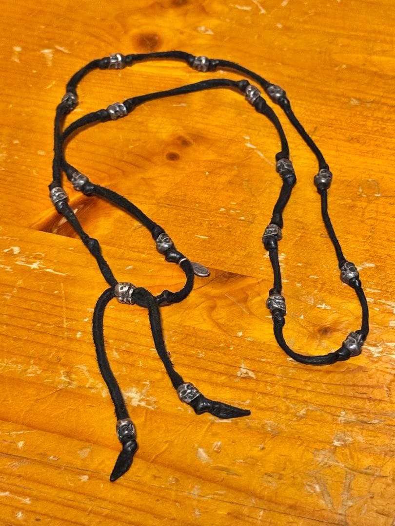 エムコーエン　スカルネックレス エム・コーエン M.Cohen | ミックス スカル ネックレス [N10501