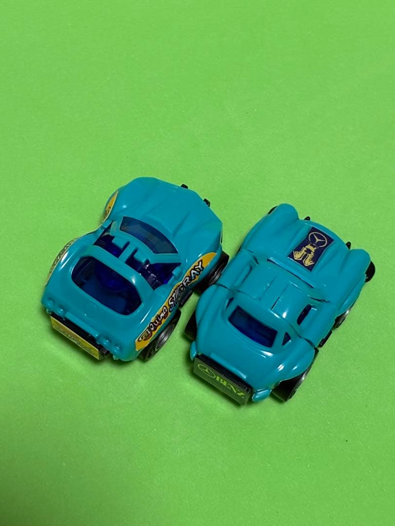 チョロQ、2台セット・ミントグリーン - メルカリ