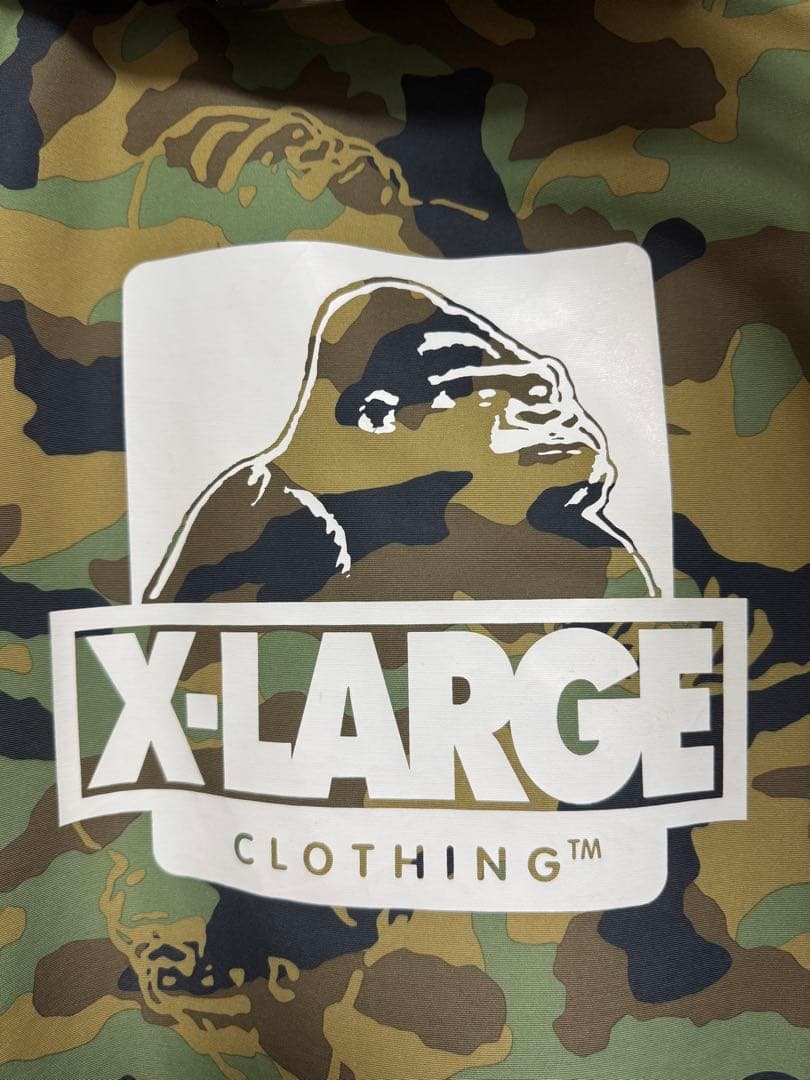 XLARGE BONFIRE スノボジャケット M 迷彩 コラボ 卸売 スノーウェア